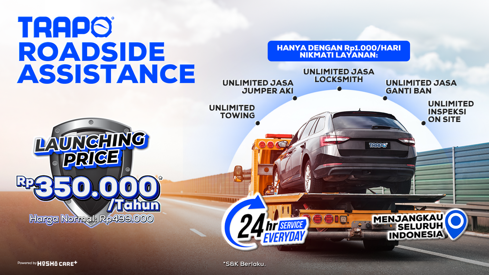 Panik Mobil Mogok Dijalan? Pakai Layanan Trapo Roadside Assistance