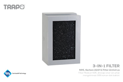 Trapo 3in1 Filter Air Purifier Lite