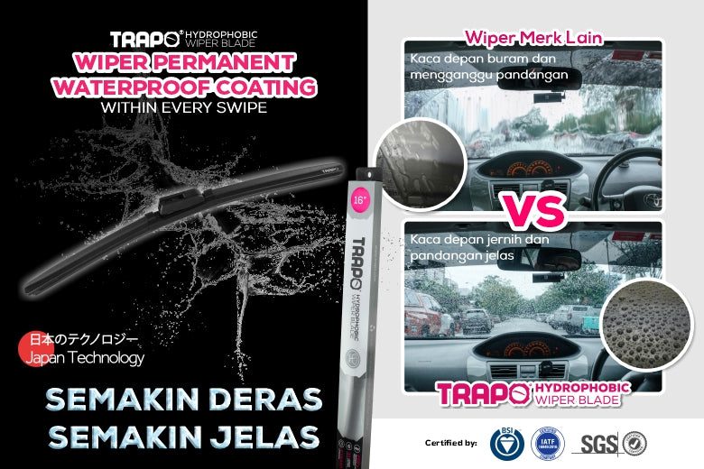 Trapo Wiper Permanent Waterproof Coating, Wiper Hybrid nomor 1 di Indonesia