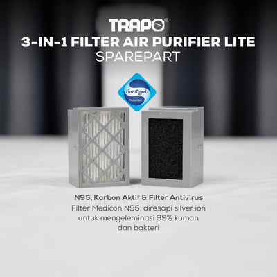 Trapo 3in1 Filter Air Purifier Lite