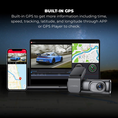 Lingdu D200 4K Dash Cam