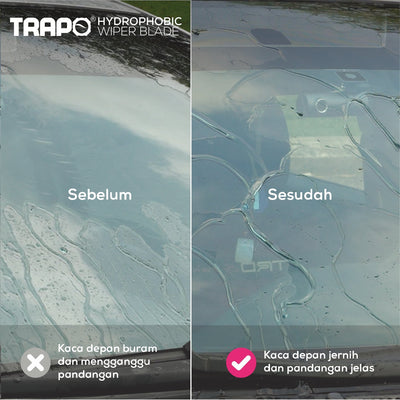 Trapo Hydrophobic Wiper Blade Toyota Camry 2,5 V (2021-Sekarang)