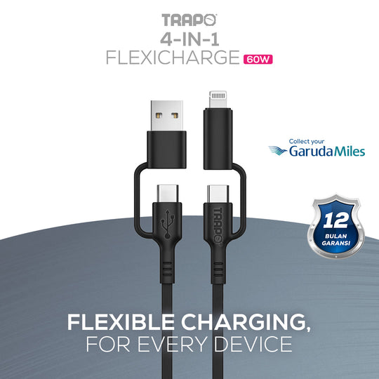 Trapo 4-in-1 Flexicharge 60W