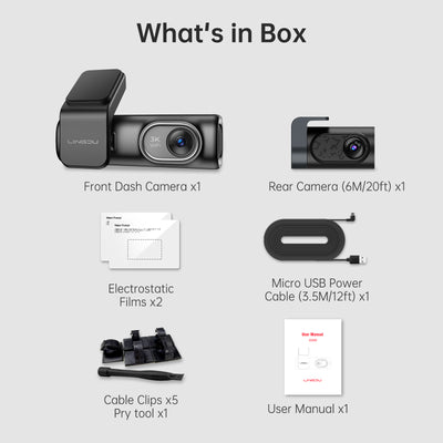 Lingdu D200 4K Dash Cam