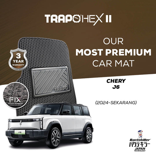 Chery J6 (2024-Sekarang) - Extra Bagasi Baris Kedua