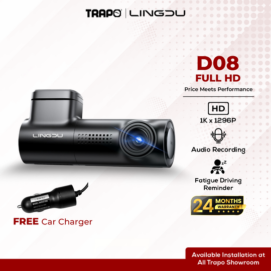 Lingdu D08 1296P Dash Cam