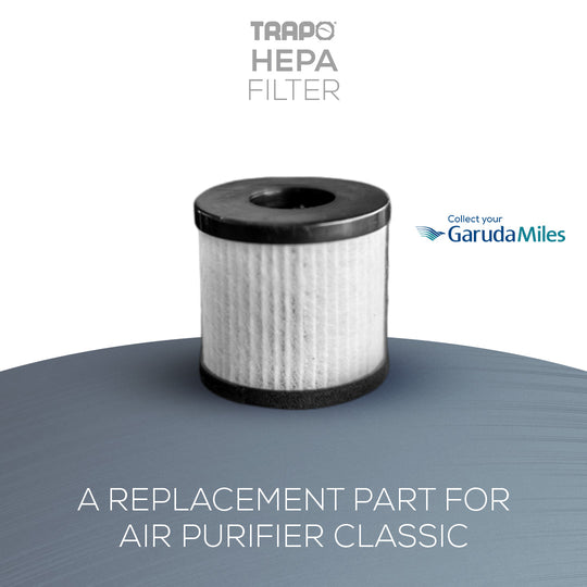 Trapo Aksesoris Air Purifier Classic Hepa Filter V2 Medical Grade