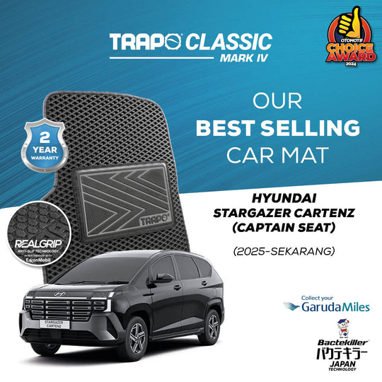 Hyundai Stargazer Cartenz Captain Seat (2025-Sekarang) - Xtra Bagasi Baris ke 3