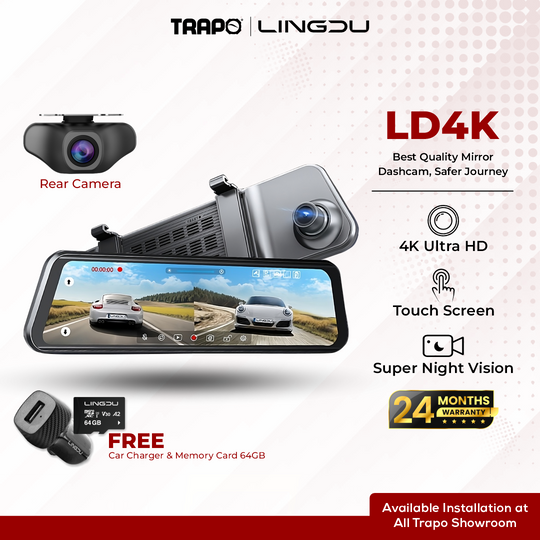 Lingdu LD4K 4K Dash Cam