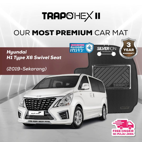 Hyundai H1 type X6 Swivel Seat (2019-Sekarang) Format 3 Baris