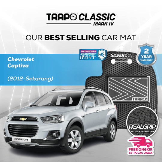 Chevrolet Captiva Extra Bagasi Baris Ketiga (2012-Sekarang)