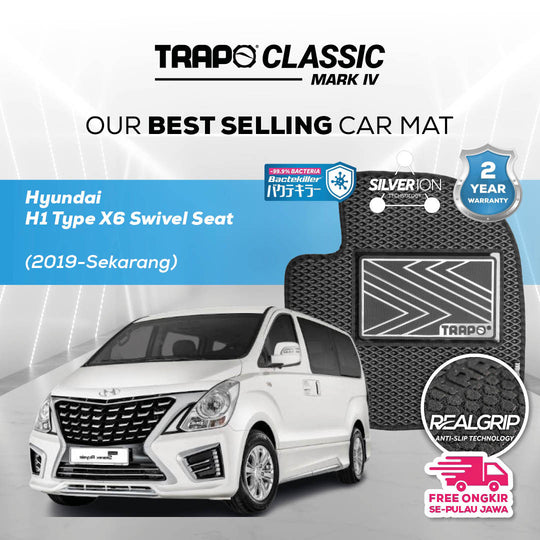 Hyundai H1 type X6 Swivel Seat (2019-Sekarang) Format 3 Baris
