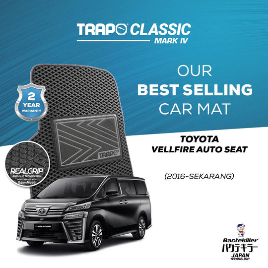 Toyota Vellfire Auto Seat (2016-Sekarang)