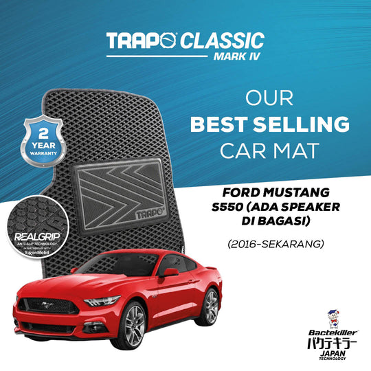Ford Mustang S550 (2016-Sekarang) ada speaker dibagasi