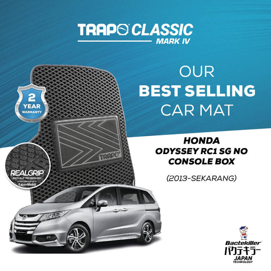 Honda Odyssey RC1 No Console Box Without Spare Tyres (2013-Sekarang)