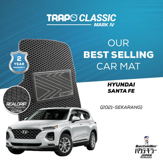 Hyundai Santa Fe (2021-2023) - Extra Bagasi Baris Ketiga