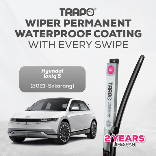 Trapo Hydrophobic Wiper Blade Hyundai Ioniq 5 (2021-Sekarang)