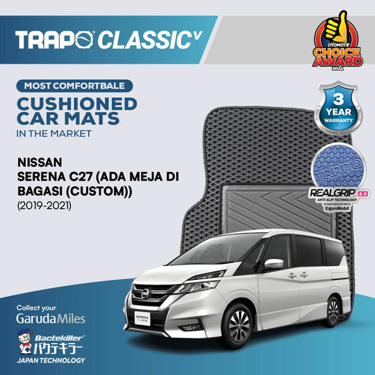 Nissan Serena C27 (2019-2021)-Ada Meja dibagasi (Custom)