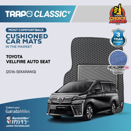 Toyota Vellfire Auto Seat (2016-Sekarang)