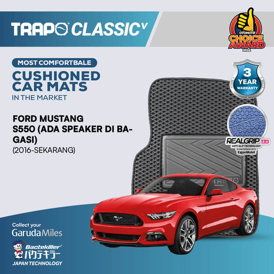 Ford Mustang S550 (2016-Sekarang) ada speaker dibagasi