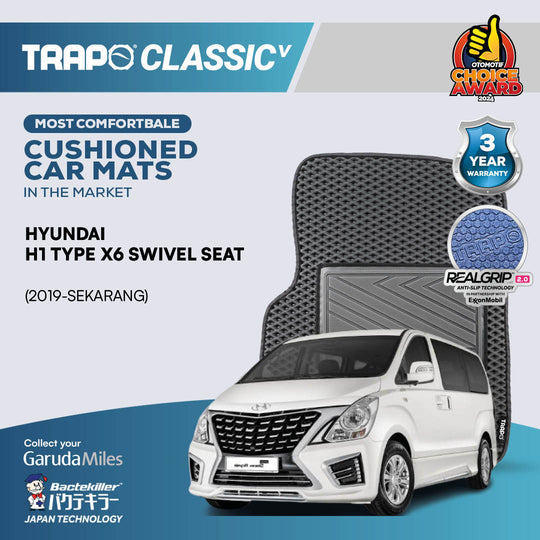 Hyundai H1 type X6 Swivel Seat (2019-Sekarang) Format 3 Baris