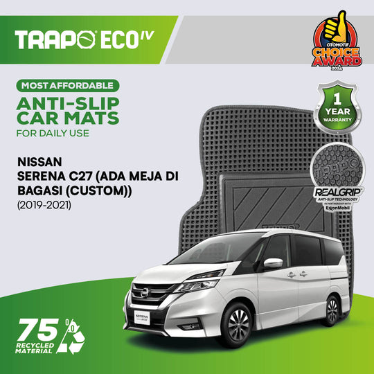 Nissan Serena C27 (2019-2021)-Ada Meja dibagasi (Custom)