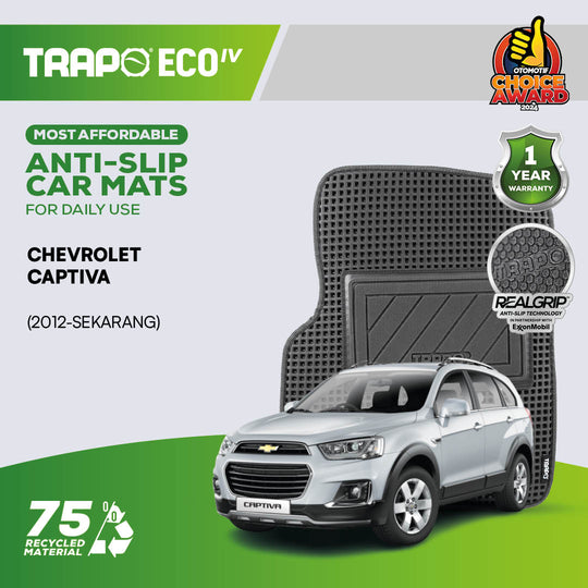 Chevrolet Captiva Extra Bagasi Baris Ketiga (2012-Sekarang)