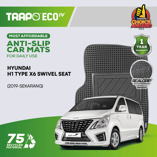 Hyundai H1 type X6 Swivel Seat (2019-Sekarang) Format 3 Baris