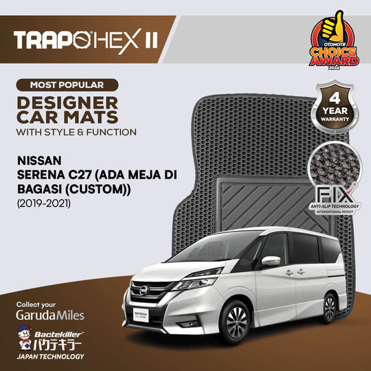 Nissan Serena C27 (2019-2021)-Ada Meja dibagasi (Custom)