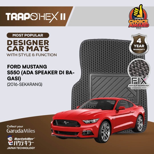 Ford Mustang S550 (2016-Sekarang) ada speaker dibagasi