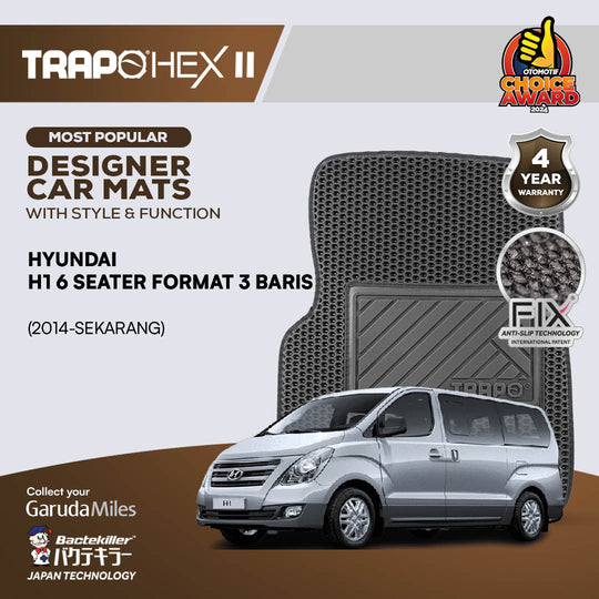 Hyundai H1 6 Seater (2014-Sekarang) Format 3 Baris