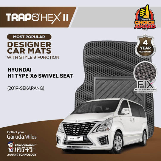 Hyundai H1 type X6 Swivel Seat (2019-Sekarang) Format 3 Baris