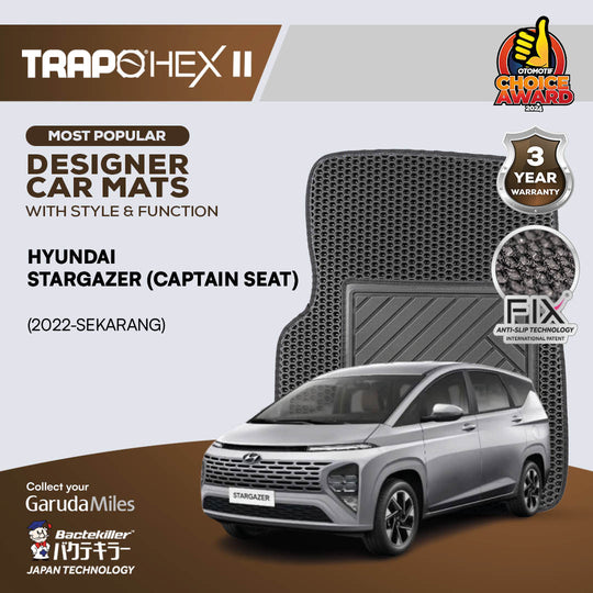 Hyundai Stargazer Captain Seat (2022-Sekarang) - Extra Bagasi Baris Ketiga