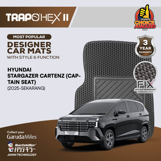 Hyundai Stargazer Cartenz Captain Seat (2025-Sekarang) -  Extra Bagasi Baris ke 3