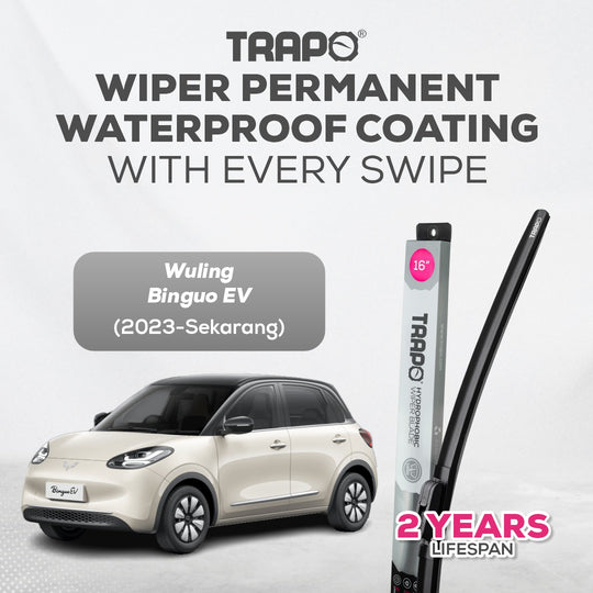 Trapo Hydrophobic Wiper Blade  Wuling Binguo EV (2023-Sekarang)
