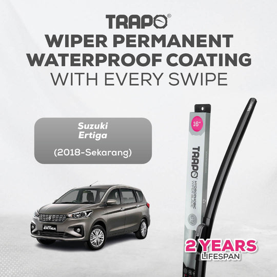 Trapo Hydrophobic Wiper Blade Suzuki Ertiga (2018-Sekarang)