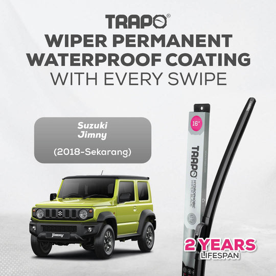 Trapo Hydrophobic Wiper Blade Suzuki Jimny (2018-Sekarang)