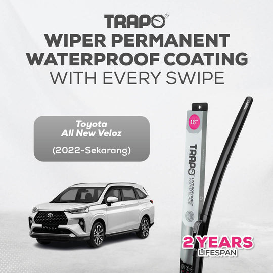 Trapo Hydrophobic Wiper Blade Toyota All New Veloz (2022-Sekarang)