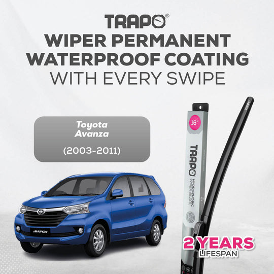 Trapo Hydrophobic Wiper Blade Toyota Avanza (2003-2011)