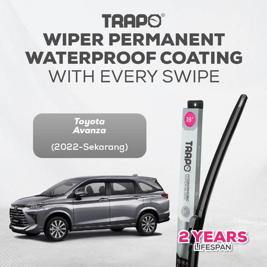 Trapo Hydrophobic Wiper Blade Toyota Avanza (2022-Sekarang)