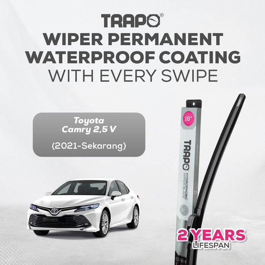 Trapo Hydrophobic Wiper Blade Toyota Camry 2,5 V (2021-Sekarang)