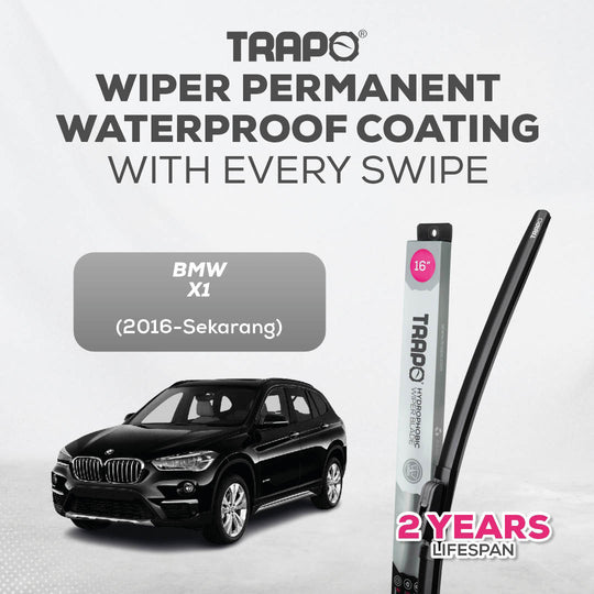 Trapo Hydrophobic Wiper Blade BMW X1 (2016-Sekarang)