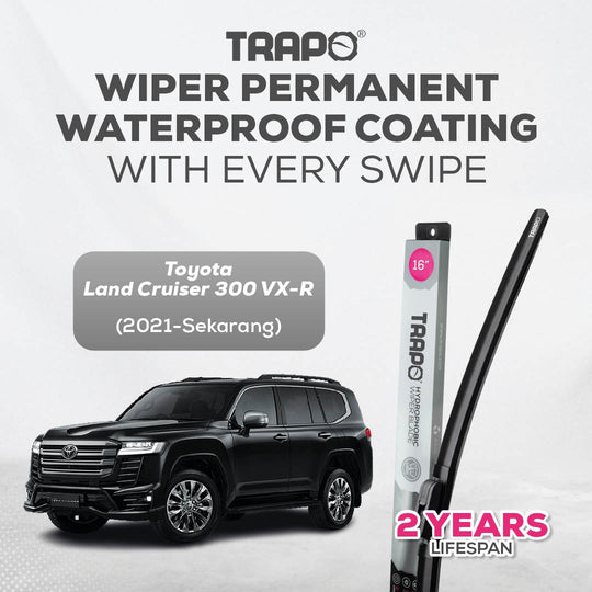 Trapo Hydrophobic Wiper Blade Toyota Landcruiser 300 VX-R (2021-Sekarang)
