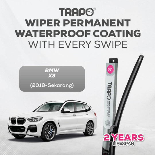 Trapo Hydrophobic Wiper Blade BMW X3 (2018-2024)