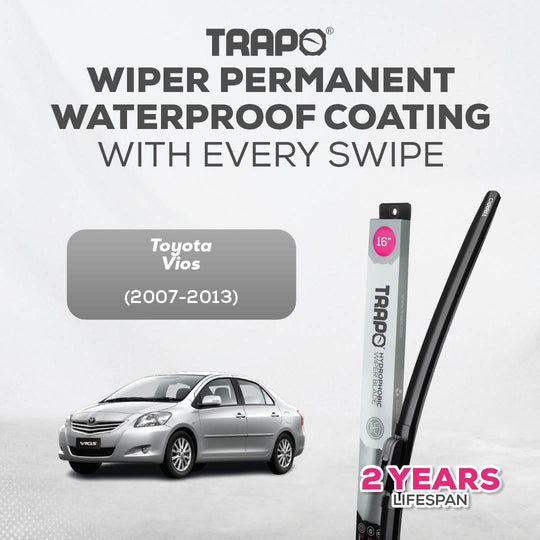 Trapo Hydrophobic Wiper Blade Toyota Vios (2007-2013)