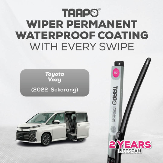 Trapo Hydrophobic Wiper Blade Toyota Voxy (2022-Sekarang)