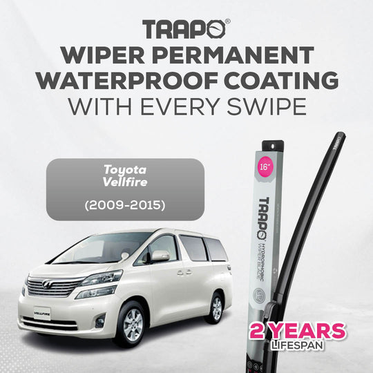 Trapo Hydrophobic Wiper Blade Toyota Vellfire (2009-2015)