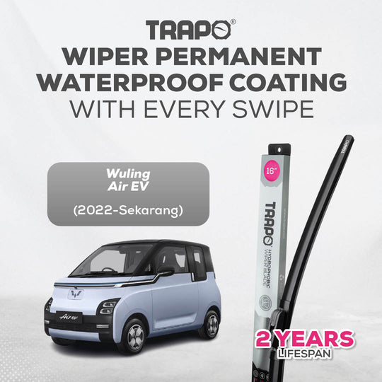 Trapo Hydrophobic Wiper Blade Wuling Air EV (2022-Sekarang)