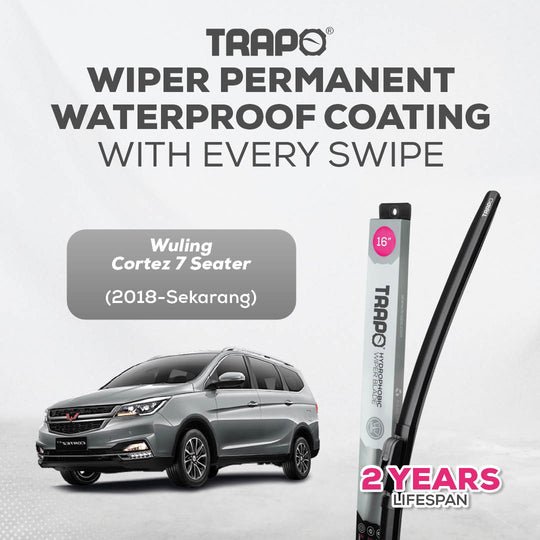 Trapo Hydrophobic Wiper Blade Wuling Cortez 7 Seater (2017-Sekarang)