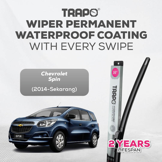 Trapo Hydrophobic Wiper Blade Chevrolet Spin  (2014-Sekarang)